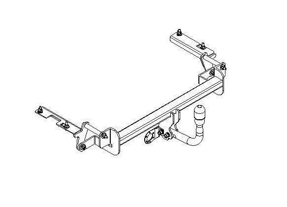 Hak holowniczy Autohak Opel Zafira B 07.2005-12.2014