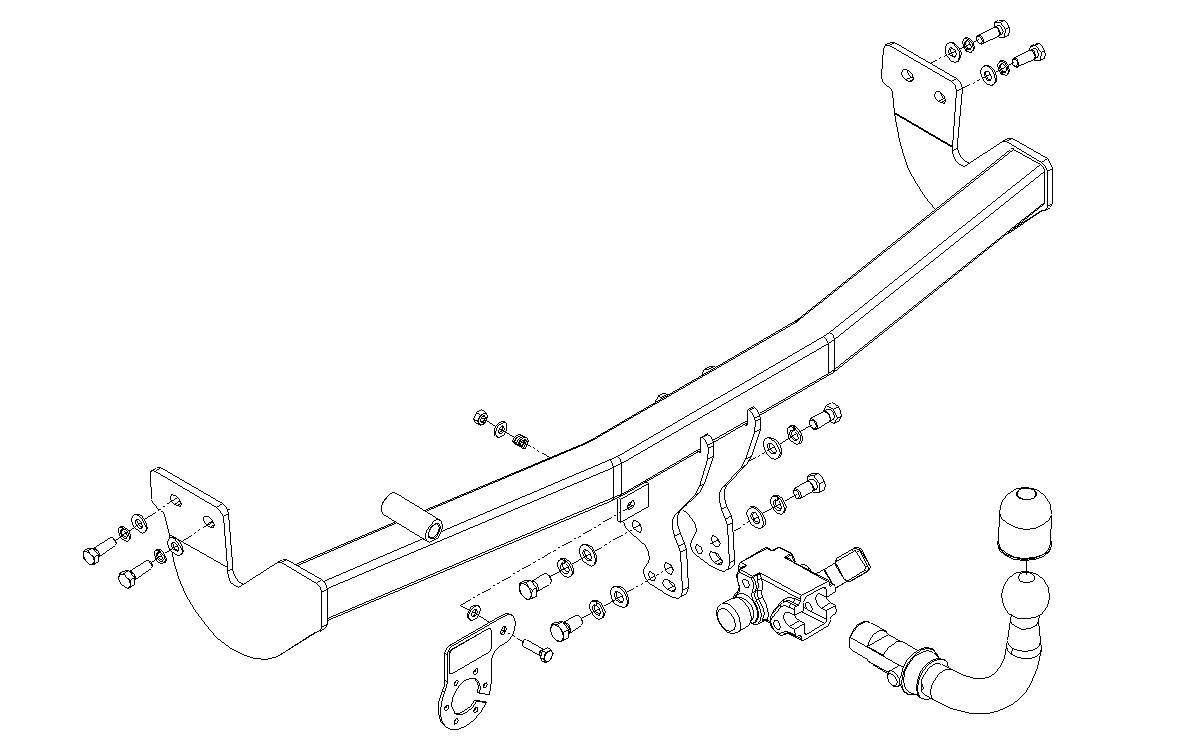 Hak holowniczy Autohak P25A