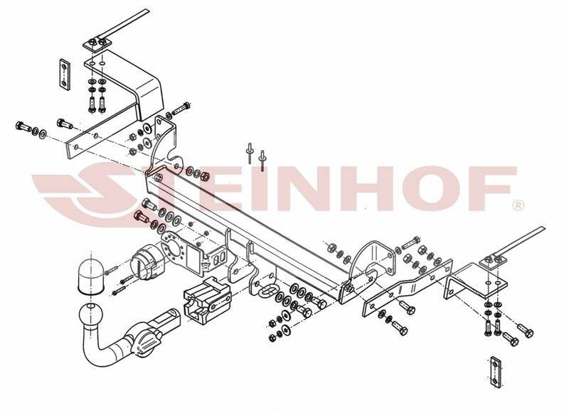 Hak holowniczy Steinhof F-044