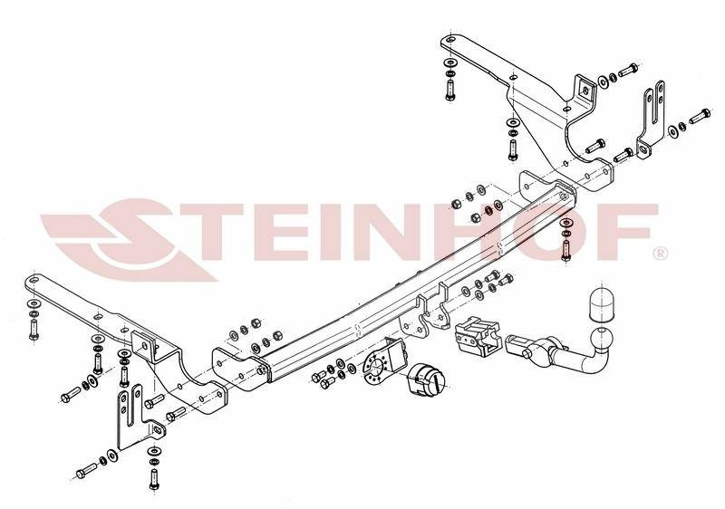 Hak holowniczy Steinhof T-193