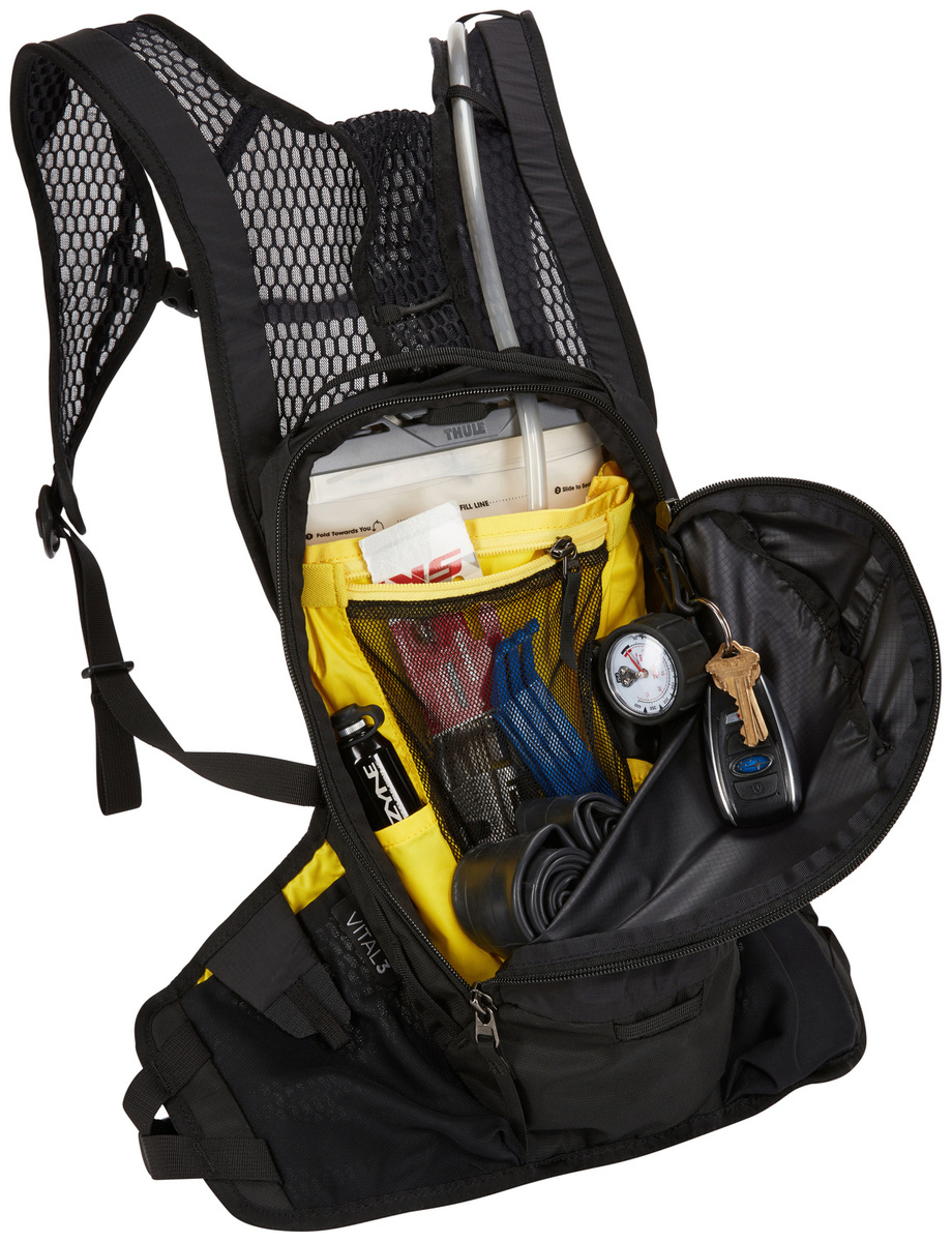 Plecak rowerowy z bukłakiem Thule Vital 3L DH Hydration Backpack - Black - 3204150