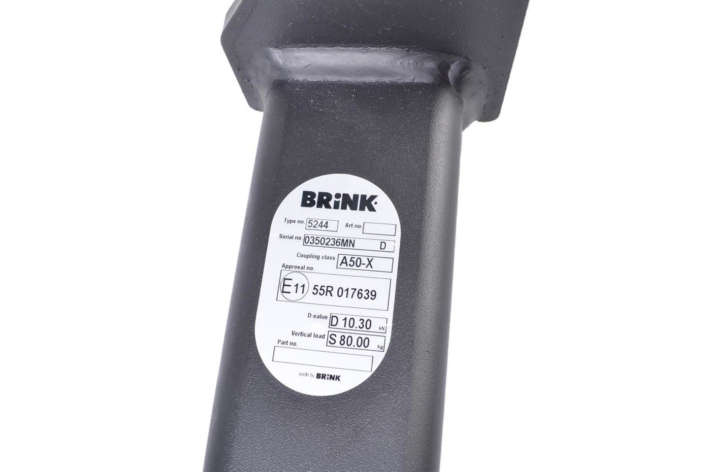 Hak holowniczy Brink 524400