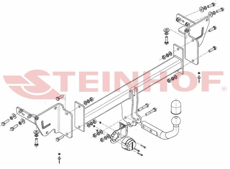 Hak holowniczy Steinhof J-064