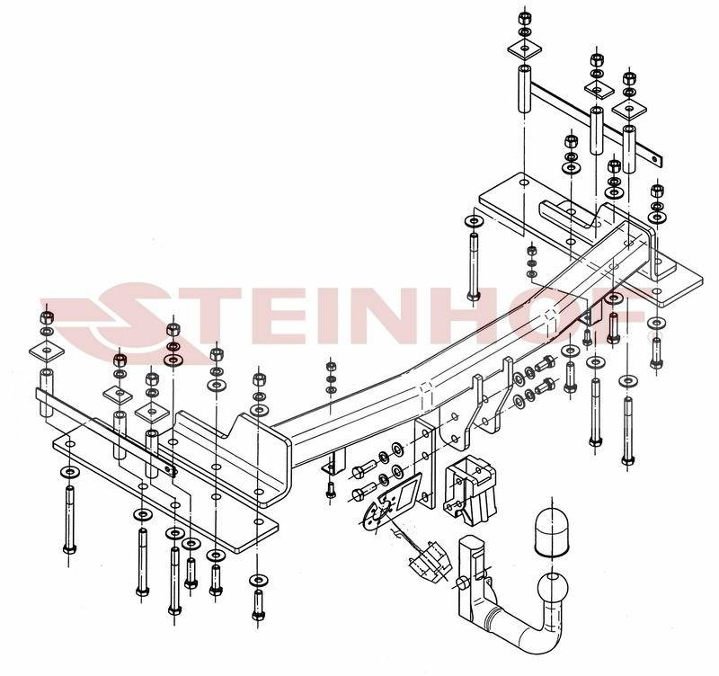Hak holowniczy Steinhof S-453