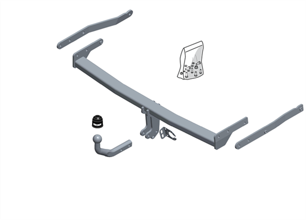 Hak holowniczy Brink 616000
