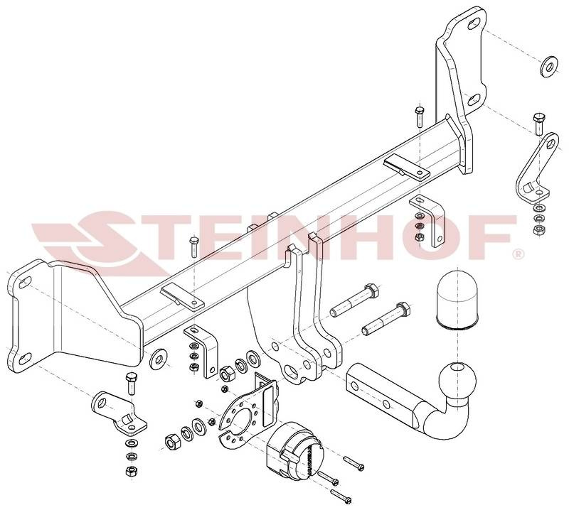 Hak holowniczy Steinhof B-092