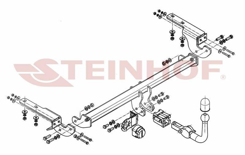 Hak holowniczy Steinhof C-048