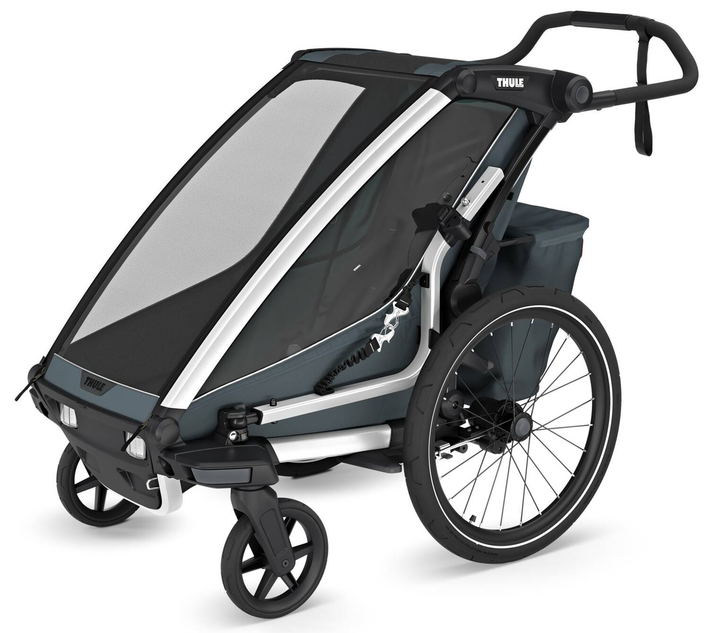 Przyczepka rowerowa | Thule Chariot Cross 2 single Dark Slate 10201034