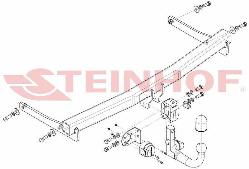 Hak holowniczy Steinhof V-097