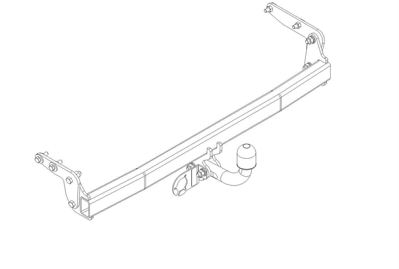 Hak holowniczy Autohak W34