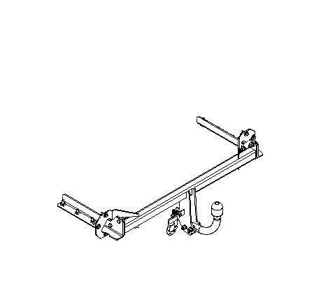 Hak holowniczy Autohak Honda Civic Hatchback 01.2012-12.2014