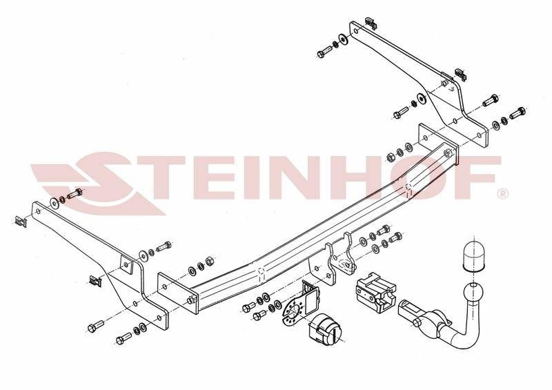 Hak holowniczy Steinhof P-018