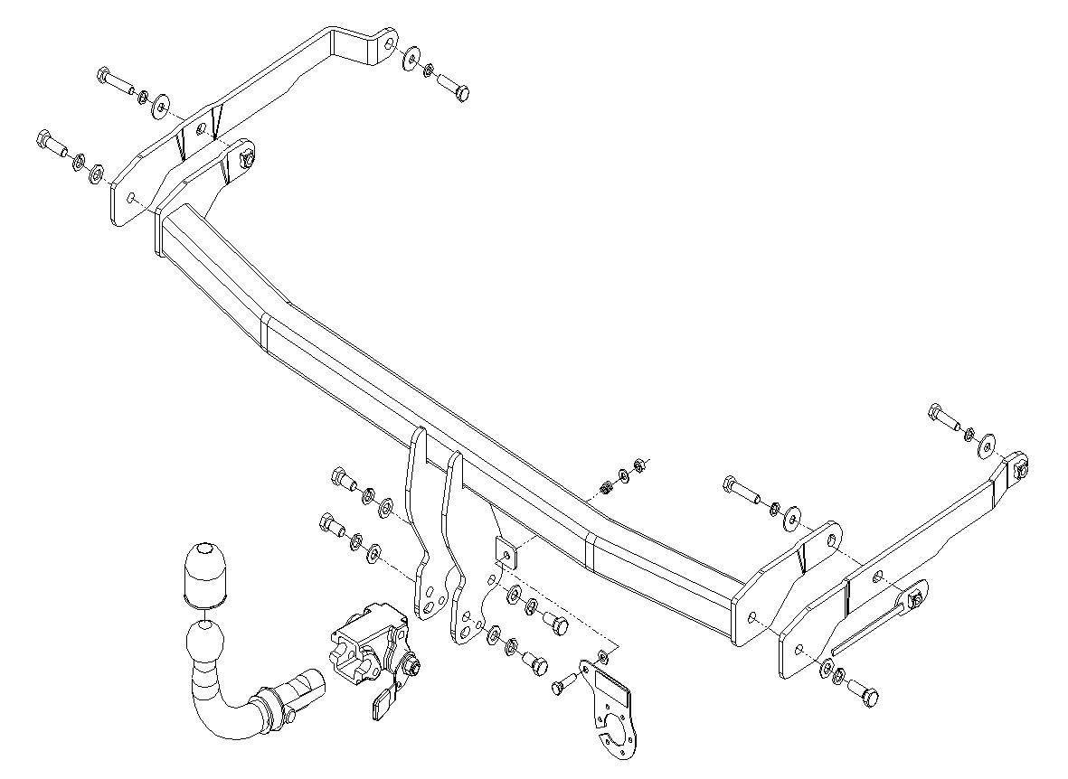 Hak holowniczy Autohak G45A
