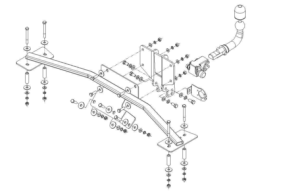 Hak holowniczy Autohak E33A