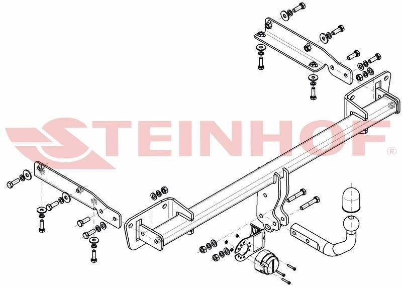 Hak holowniczy Steinhof O-131
