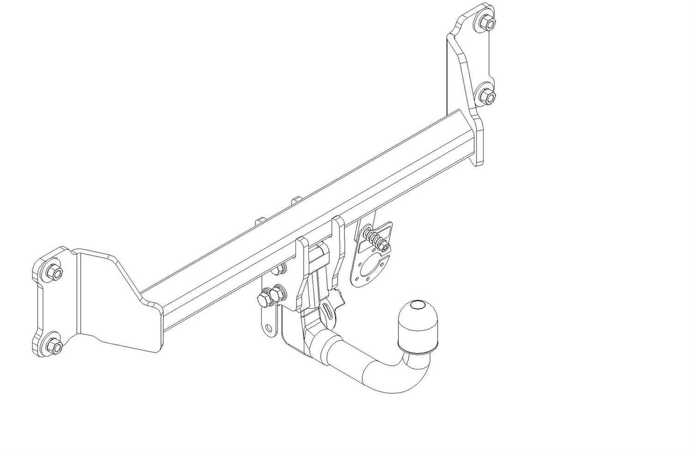 Hak holowniczy Autohak B16V