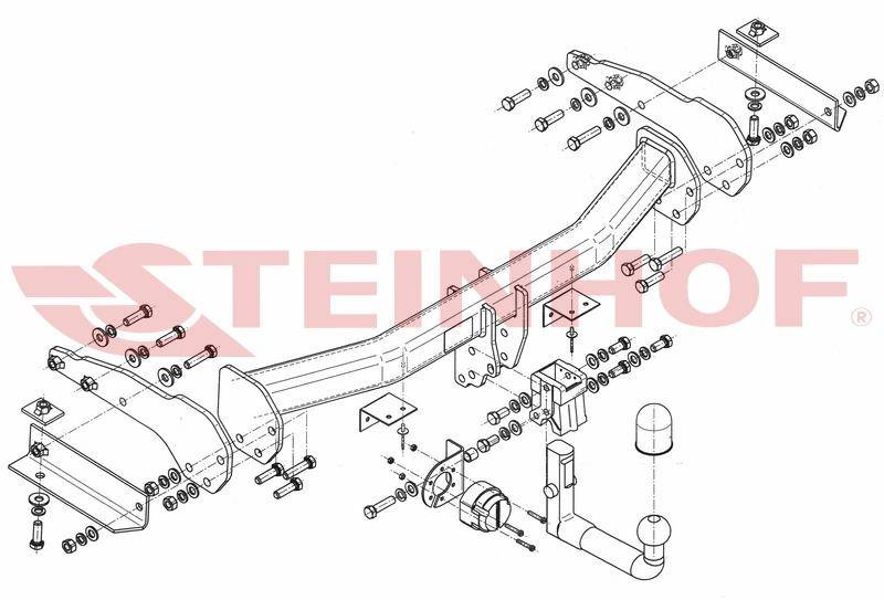 Hak holowniczy Steinhof J-063