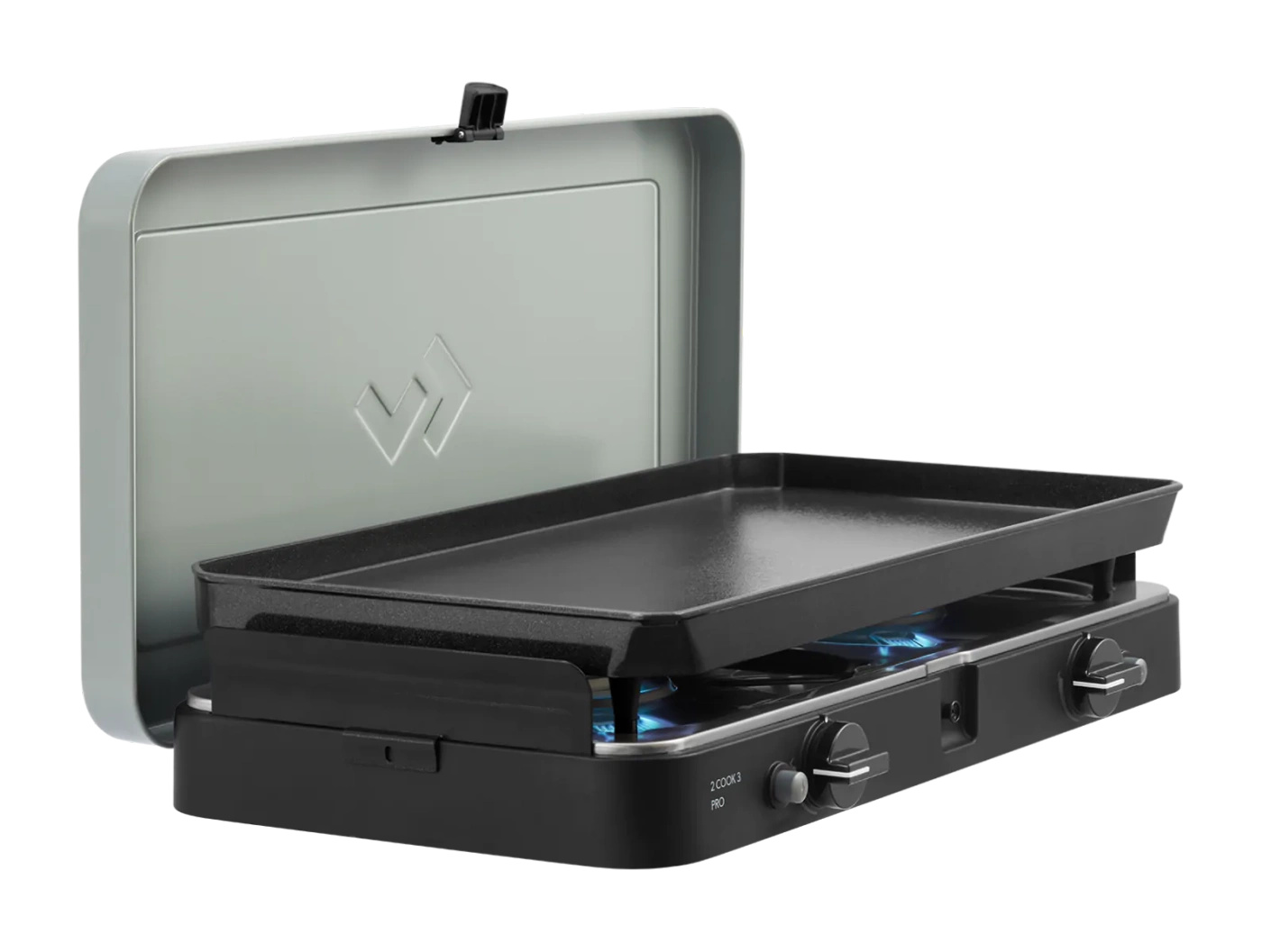 Przenośna kuchenka z płytą 2 Cook 3 Pro Plancha 30mbar 203P1C-15-EF