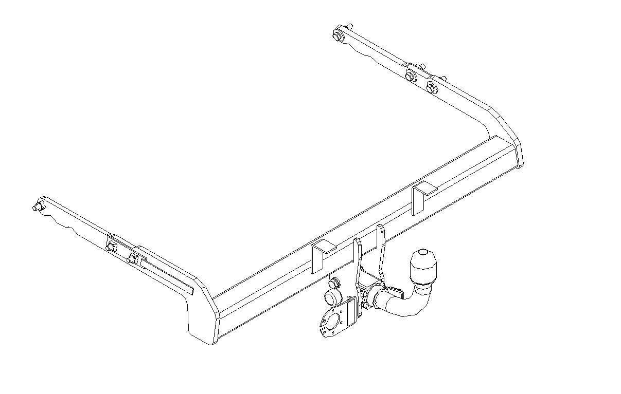 Hak holowniczy Autohak Ford Galaxy III 2006-2015