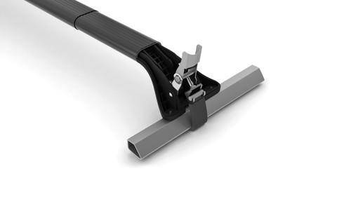 Nordrive N15012 "SNAP-FIT" TELESCOPIC STEEL BARS 110-140CM BLACK COLOR