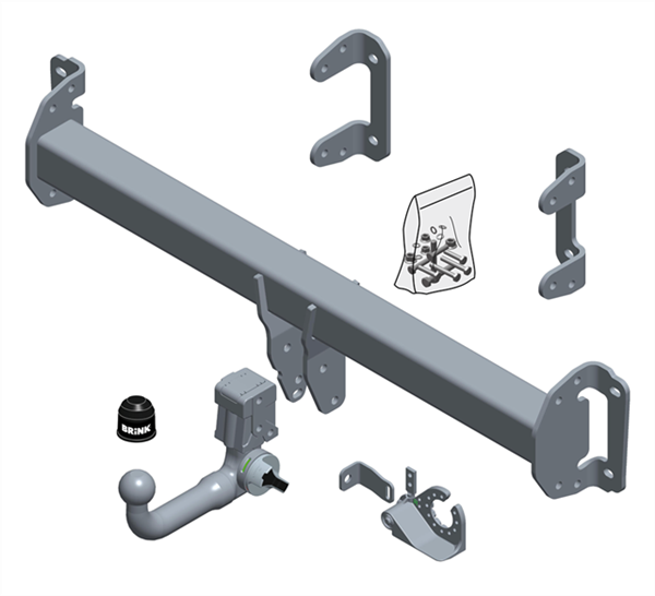 Hak holowniczy Brink 648300