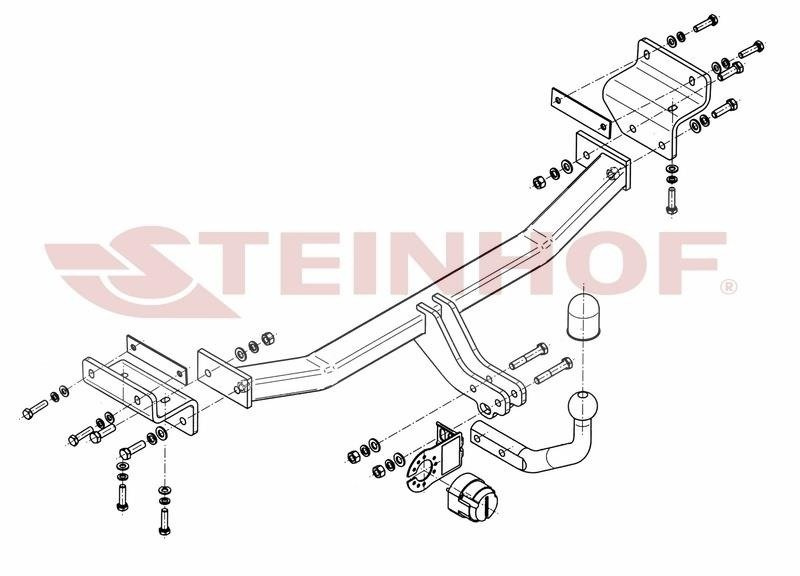 Hak holowniczy Steinhof K-055