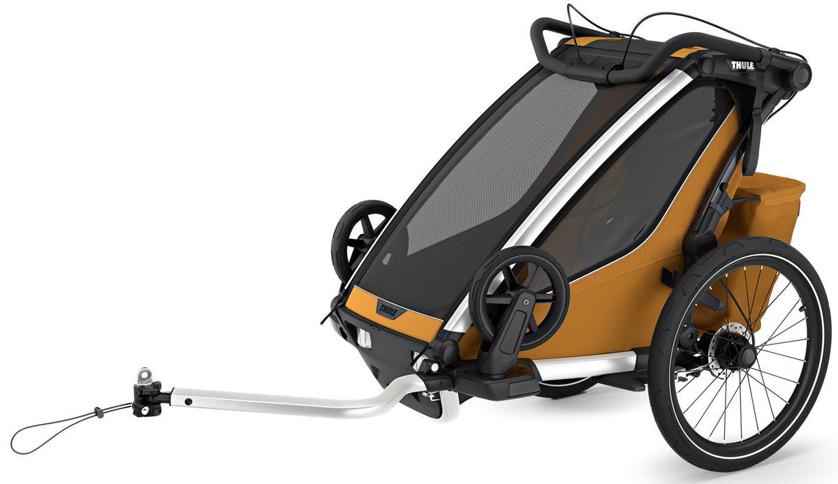 Przyczepka rowerowa | Thule Chariot Sport single Natural Gold 10201032