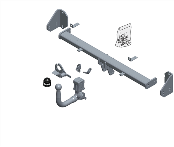 Hak holowniczy Brink BMW 2 coupe (F22, F87) 10.2012-07.2021