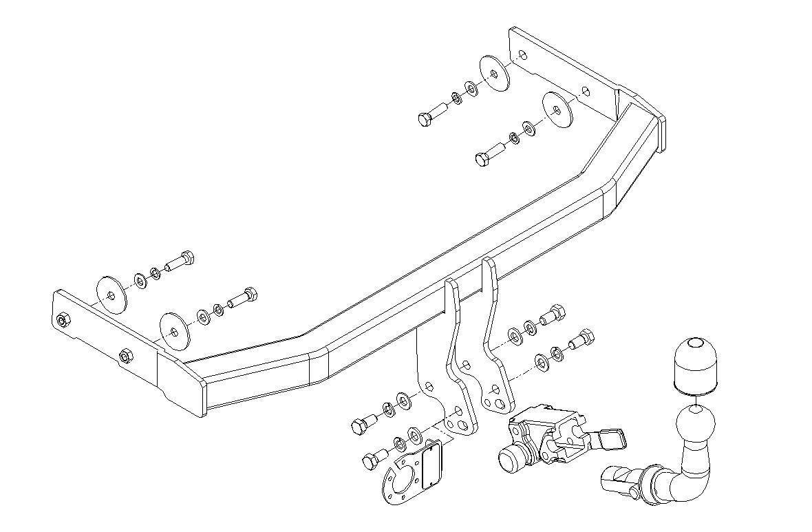 Hak holowniczy Autohak K07A