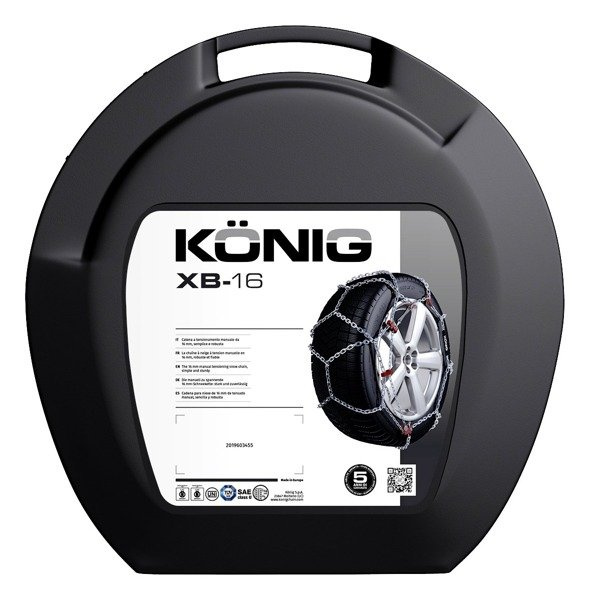 Łańcuchy Konig XB-16 grupa 267 I 255/55R20