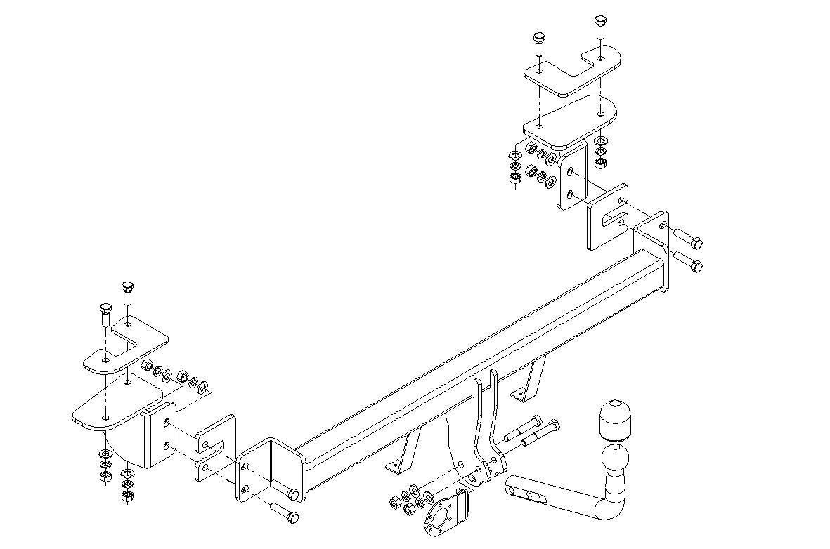 Hak holowniczy Autohak X16