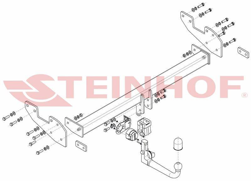 Hak holowniczy Steinhof T-152