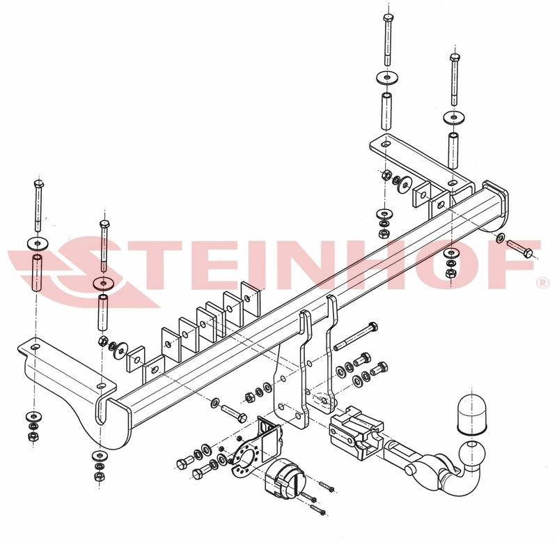 Hak holowniczy Steinhof H-066