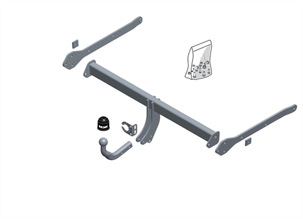 Hak holowniczy Brink 604200