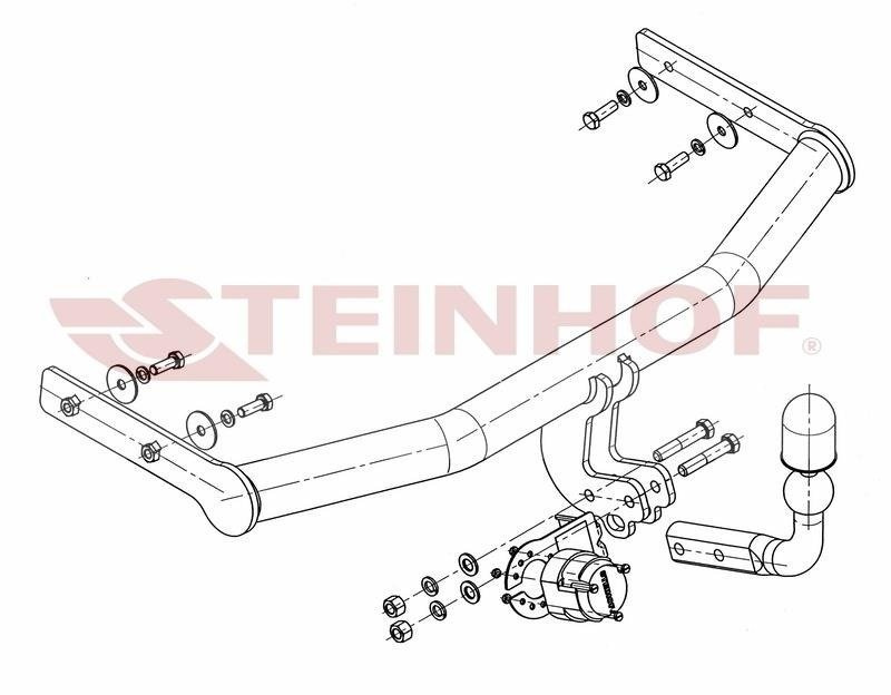 Hak holowniczy Steinhof SEAT Arosa 1997-2004