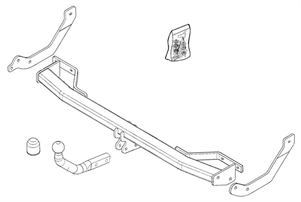 Hak holowniczy Brink 360900