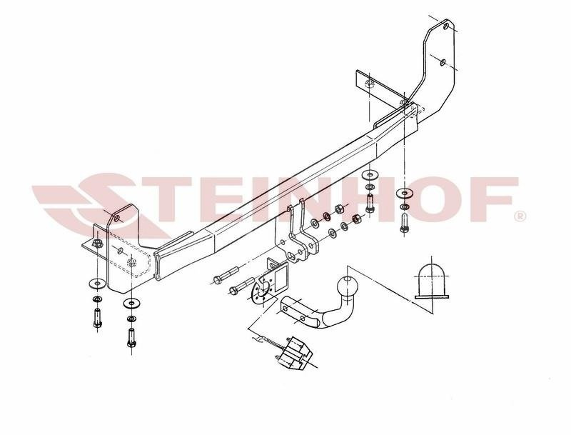 Hak holowniczy Steinhof V-112