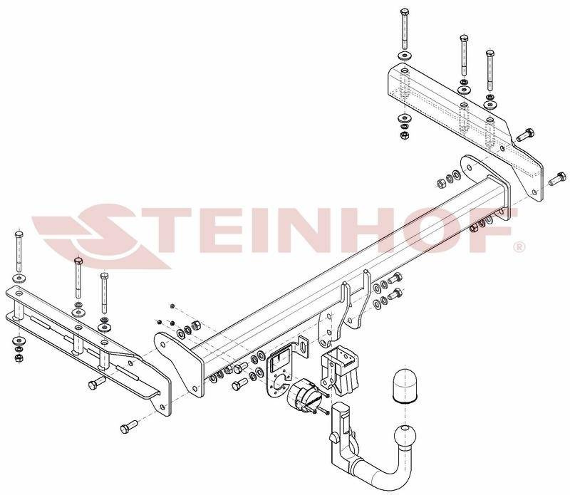 Hak holowniczy Steinhof A-056