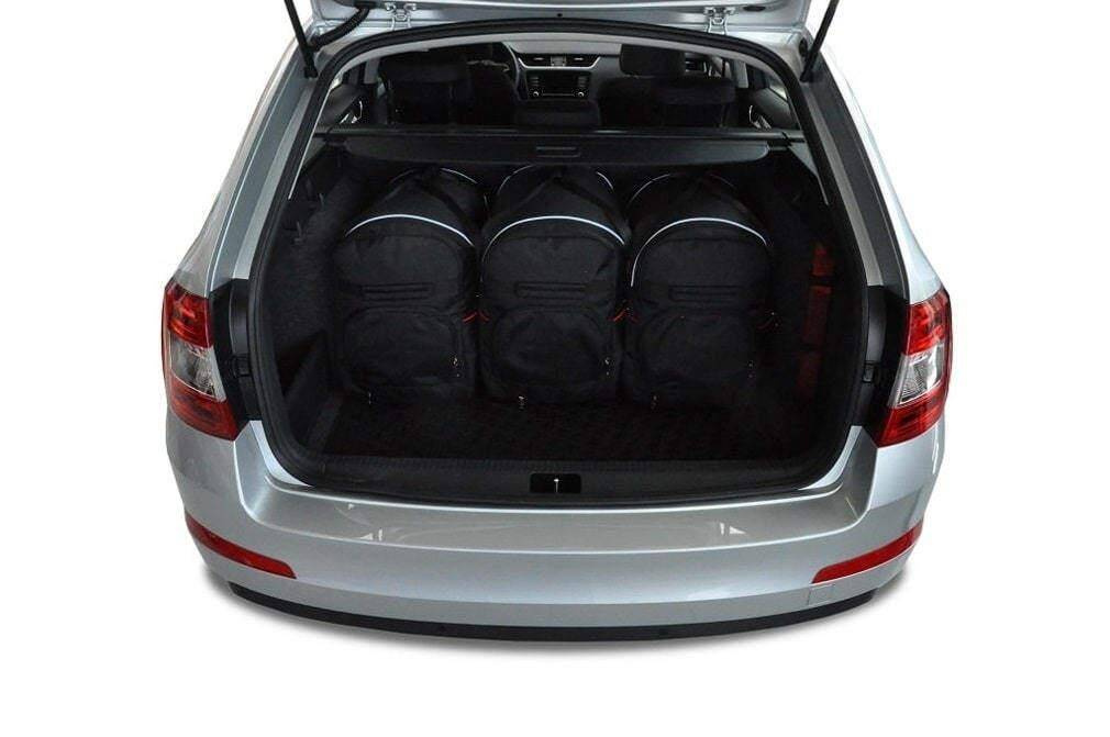 SKODA OCTAVIA KOMBI 2013-2020 TORBY DO BAGAŻNIKA 5 SZT