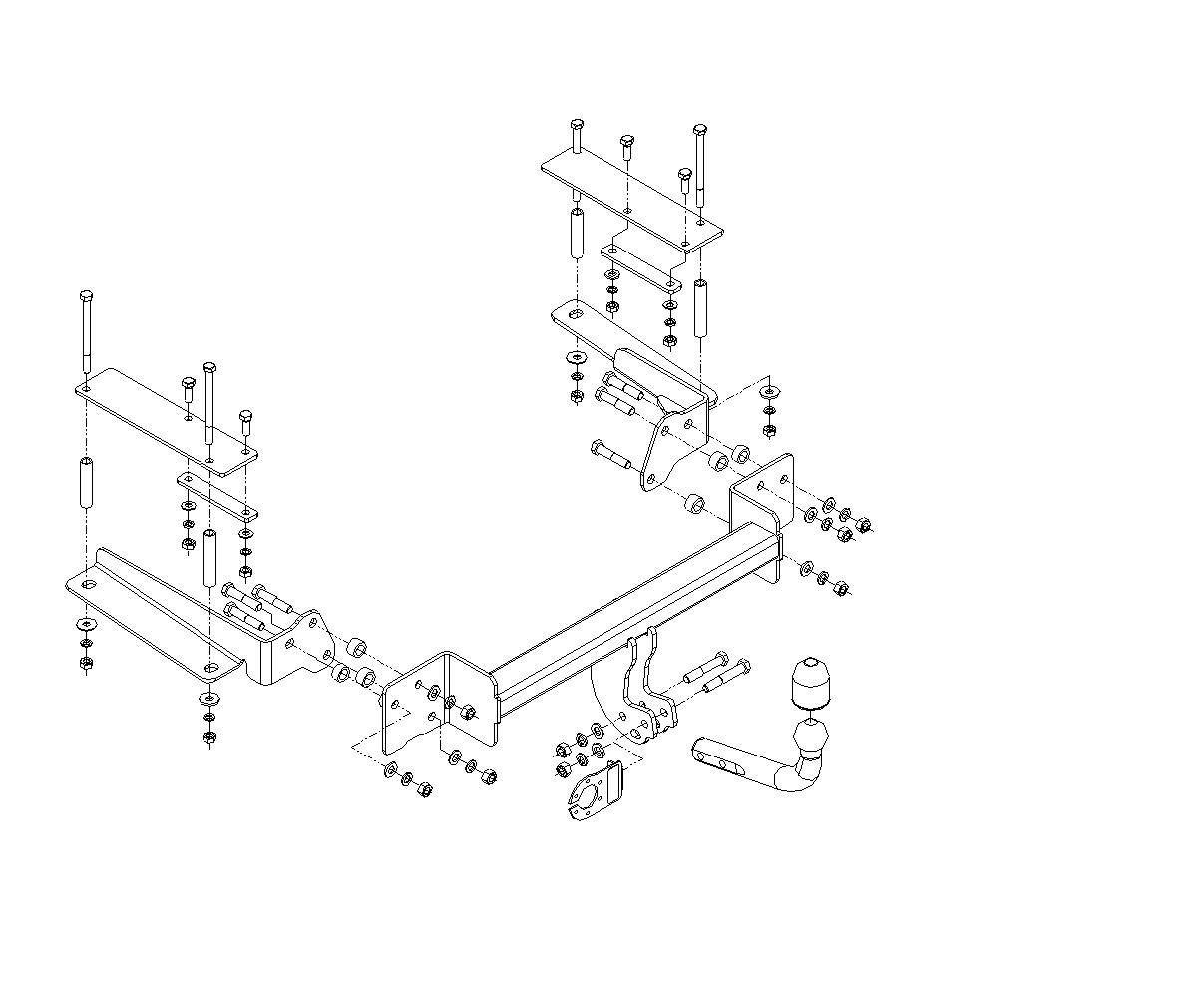 Hak holowniczy Autohak W27