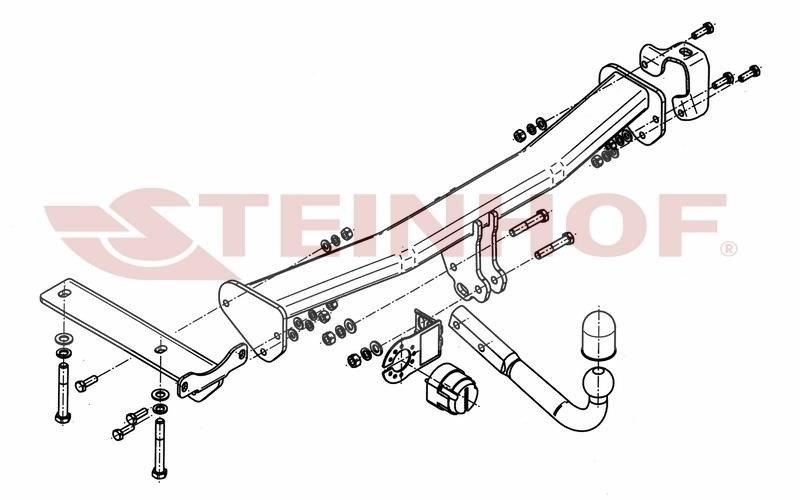 Hak holowniczy Steinhof Land Rover Freelander 2 2007-2014