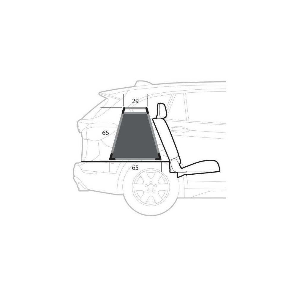 Klatka dla psa Lampa Dog Travel Cage 60502 - Type 2 - 80 x 65 x H 66 cm