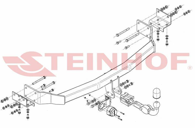 Hak holowniczy Steinhof H-273