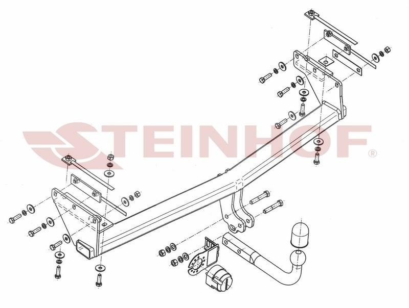 Hak holowniczy Steinhof Renault Koleos I 2008-2015