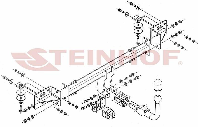 Hak holowniczy Steinhof Fiat Bravo II 2007-2015