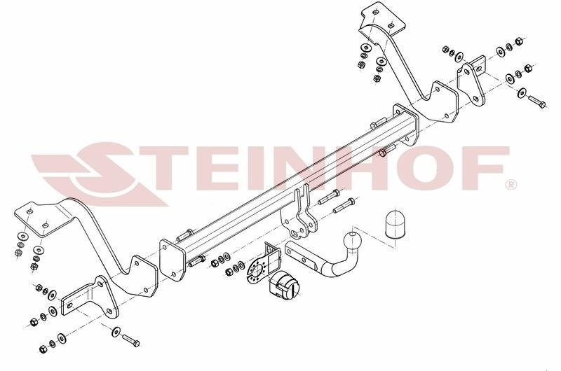 Hak holowniczy Steinhof Citroen Berlingo II L1 2008-2018