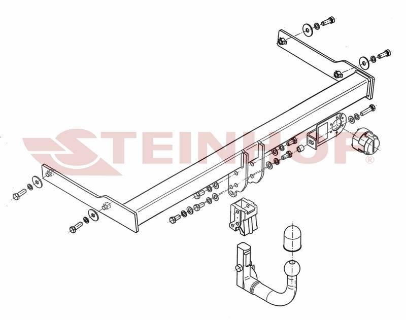 Hak holowniczy VW Passat B6 Sedan 2005-2010