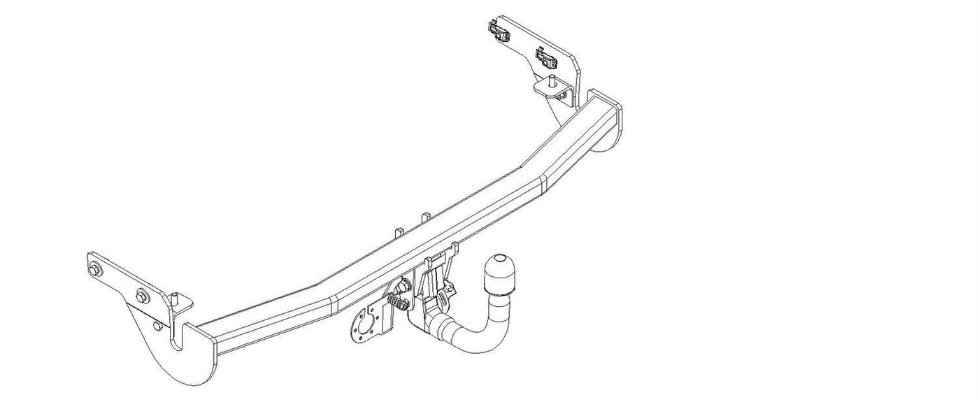 Hak holowniczy Autohak Citroen C3 Picasso 02.2009-