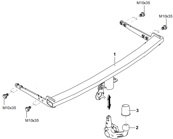 Hak holowniczy Westfalia Skoda Octavia III kombi 06/2013 - 01/2020 