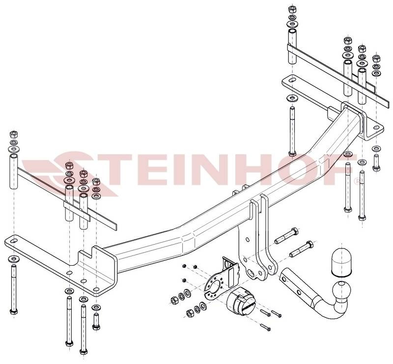 Hak holowniczy Steinhof S-485